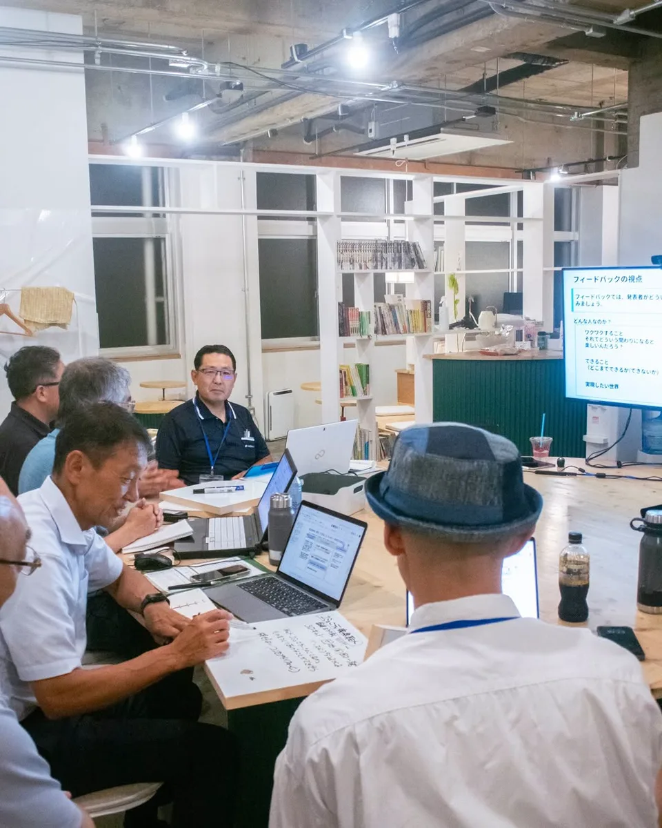 ミドルシニア向け作業会の風景